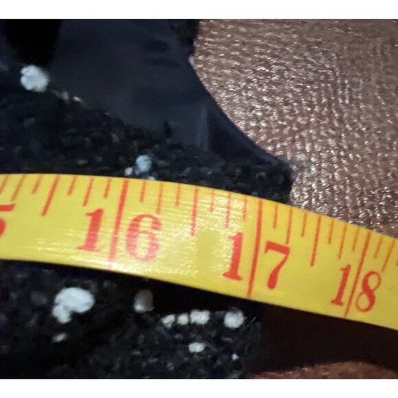 Tweed Cap Sleeve Sheath Dress In Deepest Navy Ivory 8 - Picture 5 of 10